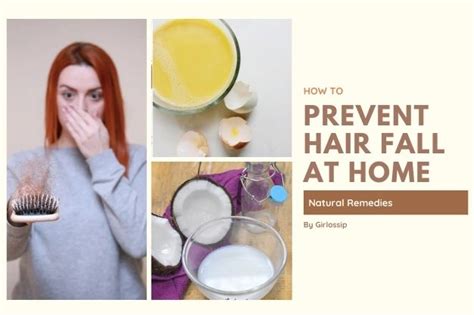 10 Ways To Easily Stop Hair Fall Naturally At Home Girlossip