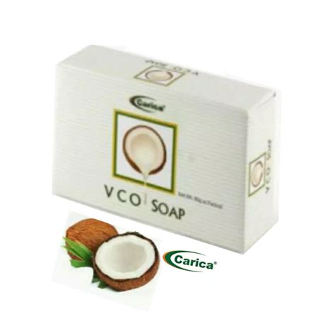 Carica Vco Soap Body Soap Bar Soap Bath Soap Net Wt 90g As