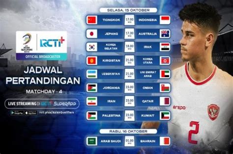 Jangan Lewatkan Live Di Rcti Kualifikasi Piala Dunia Timnas