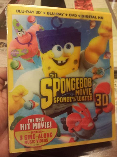 The Spongebob Squarepants Movie Blu Ray