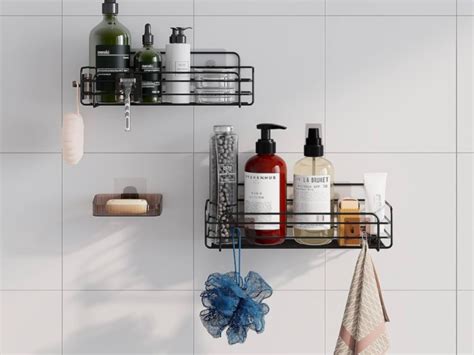 Shower Storage Caddy Shelves 3-Pack Just $10.80 on Amazon (Reg. $22 ...