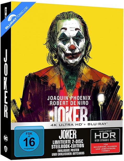 Joker 2019 4k Ultimate Collectors Edition Limited Steelbook Edition 4k