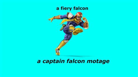 A Fiery Falcon A Ssb4 Captain Falcon Montage YouTube