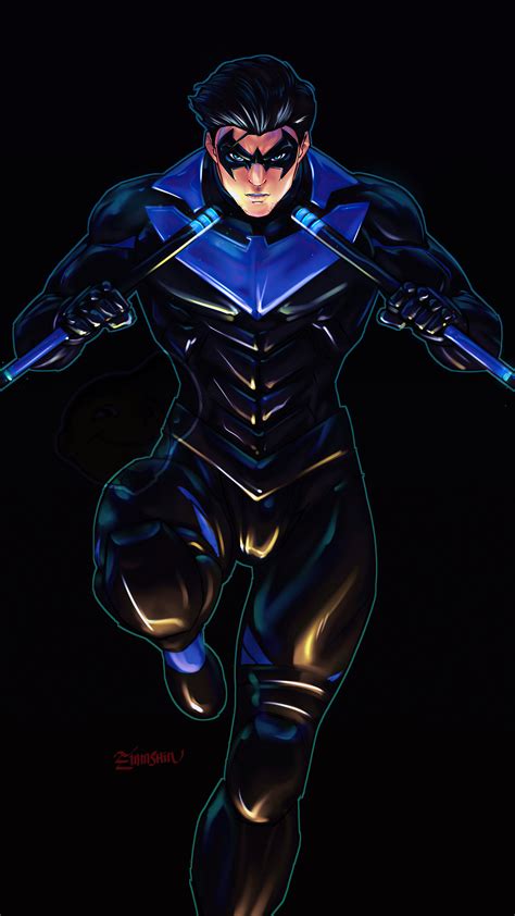 2160x3840 Nightwing Gotham Knights Sony Xperia Xxzz5 Premium Hd 4k