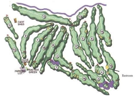 Redwood Falls Golf Club Course Map & Details