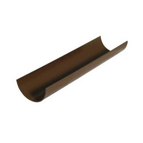 76mm Mini Gutter Length 2m Lond Brown