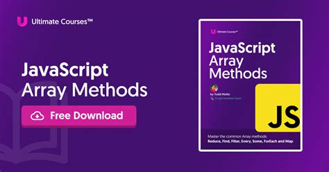 JavaScript Array Methods Free EBook