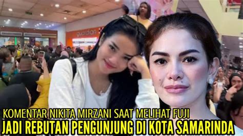 Komentar Nikita Mirzani Saat Melihat Fuji Jadi Rebutan Pengunjung