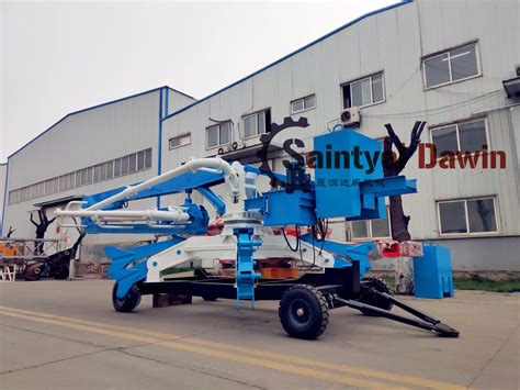 M M Trailer Mobile Spider Outrigger Concrete Placing Boom China