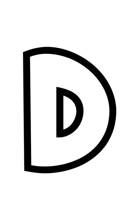 Letter D Printables