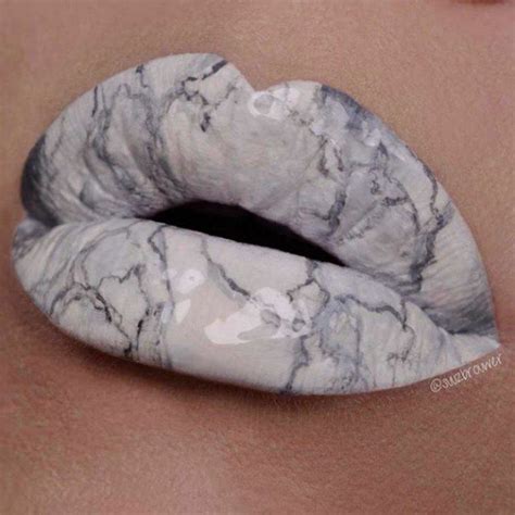 Marble Lips La Tendencia Que Dejará Tus Labios De Piedra Con Imágenes