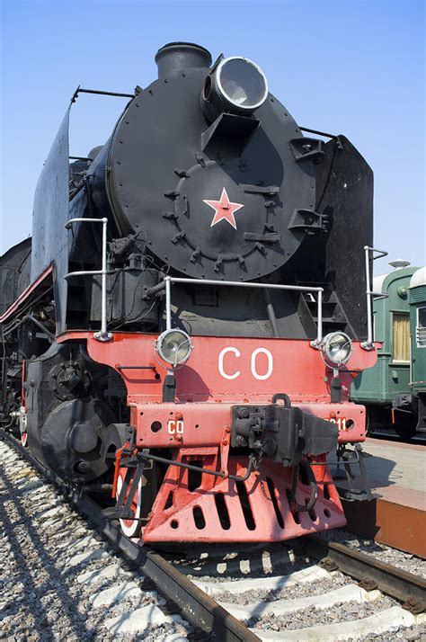 Russian Steam Locomotive So017 2211 Built In1947 Photograph By Igor