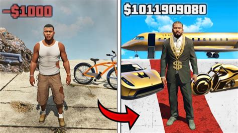 Franklin Became The Richest Person In Gta Youtube