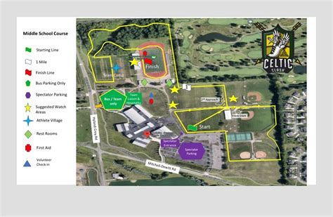 Ohio Cross Country Course Map