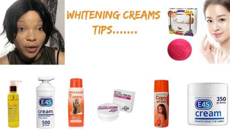 Whitening Creams Tips Whiten Your Skin Without Blemishes Safe