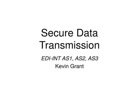 Ppt Secure Data Transmission Powerpoint Presentation Free Download