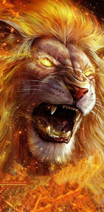 Fierce Lion Wallpaper