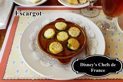 Les Chefs de France Menu | Epcot at Walt Disney World