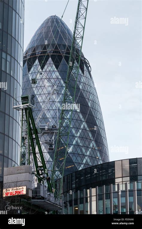 The Gherkin Stock Photo Alamy