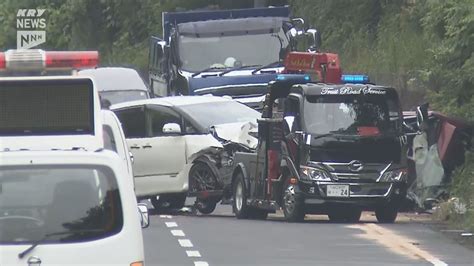 山陽小野田市厚狭で乗用車と軽乗用車が衝突 軽乗用車運転の女性が足の骨を折る大けが（2024年6月17日掲載）｜日テレnews Nnn