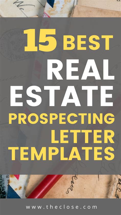 The 15 Best Real Estate Prospecting Letter Templates Artofit