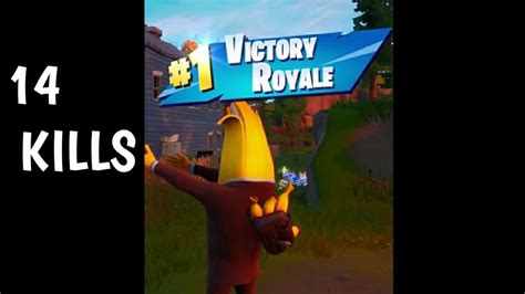 14 Kill Duo Win Fortnite Youtube