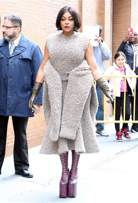 Taraji P Henson Outside The View In Nyc 04062023 • Celebmafia