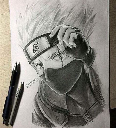 Nuestro Querido Kakasaki O Dibujos De Kakashi Naruto Dibujos A