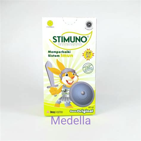 Jual Stimuno Syrup Sirup Rasa Original Tutti Frutty Ml Shopee