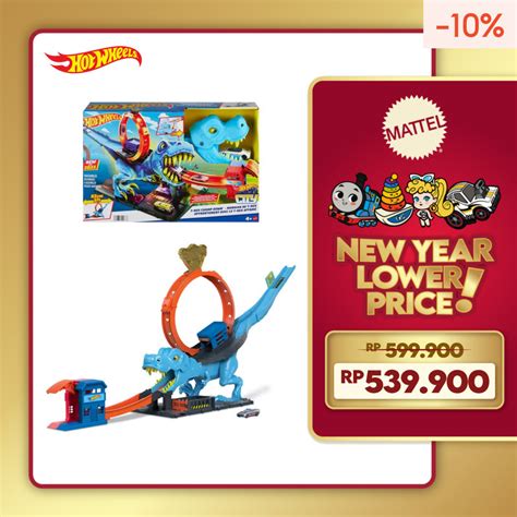 Jual Hot Wheels City T Rex Loop And Stunt Playset Mainan Trek Mobil Balap Shopee Indonesia