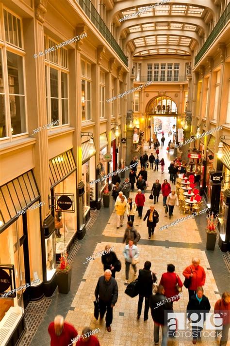 Madler Arcade Madler Passage, Leipzig, Saxony, Germany, Stock Photo ...