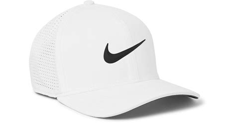 Nike Synthetic Aerobill Classic 99 Perforated Dri Fit Golf Cap In White For Men Lyst Canada