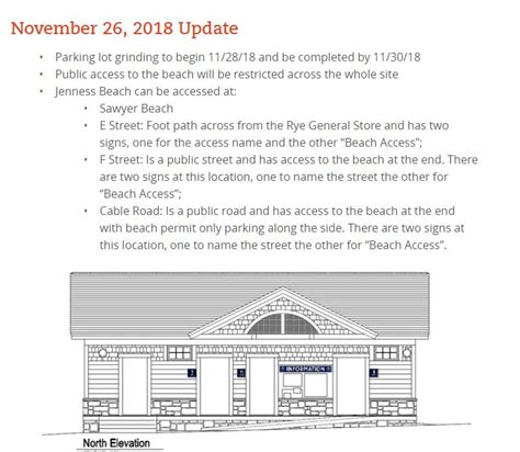 Rye Police Department Jenness State Beach - Redevelopment Update - Rye ...