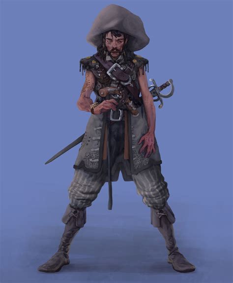 Artstation Blind Pirate And Stuffs