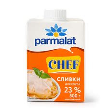 Сливки для соуса 23% Parmalat Chef ультрапастеризованные, 500 мл ...
