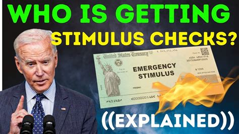 MUST WATCH NEW STIMULUS CHECKS PASSED HERE S WHO GETS THEM Fourth