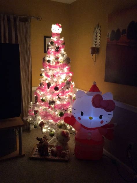 My Hello Kitty Christmas tree! | Hello kitty christmas, Hello kitty ...