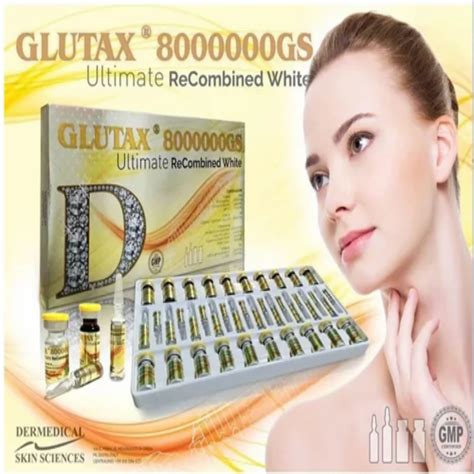 Glutax Gs Ultimate Recombined White Glutathione Injection