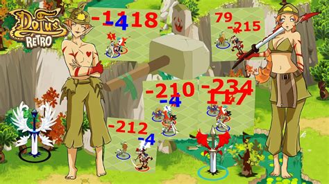 Des gros dégâts de SACRIEUR et des DUELS au TERPS PVP DOFUS RETRO