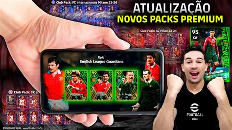 ATUALIZAÇÃO CHEGARAM MAIS 3 PACKS PREMIUM NOVO CR7 DESTAQUE E NOVOS