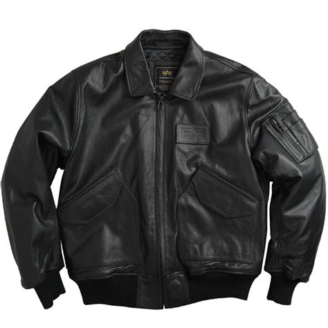 Fine Jacket Inc Alpha Industries Leather Cwu P Flight Jacket Men