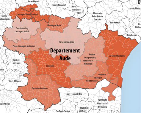 Carte Des Intercommunalit S De L Aude