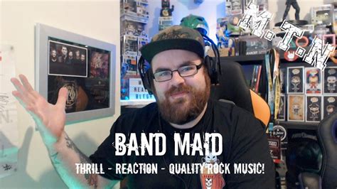 BAND MAID THRILL REACTION QUALITY ROCK MUSIC YouTube