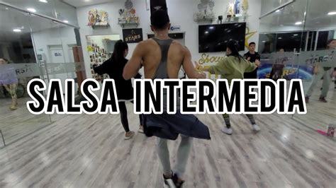 Clase De Salsa Intermedia Por Sebas Showstars Youtube