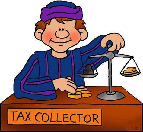 Clip Art By Phillip Martin Matthew Matthew Tax Collector Cartoon