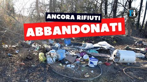 Vigevano Rifiuti Abbandonati In Strada Foramagna Youtube