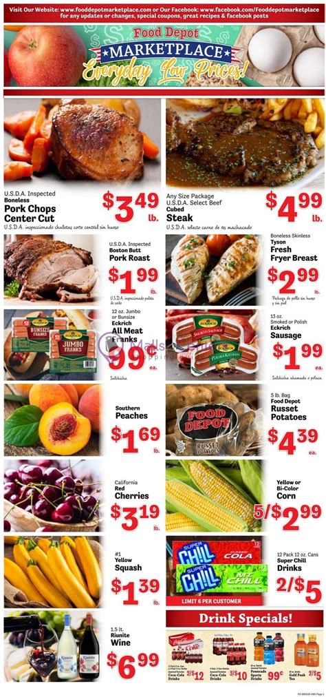 Food Depot Weekly Ad Valid From 06 05 2023 To 06 11 2023 Mallscenters