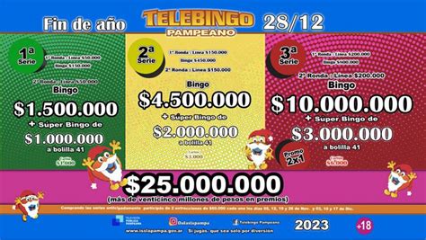 Telebingo Pampeano de Fin de Año sorteará más de 25 millones en