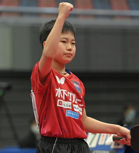 松島輝空が準々決勝進出 中学1年でジュニア男子vなら張本、水谷超え！ 全日本卓球 ライブドアニュース