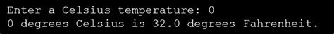 Convert Celsius To Fahrenheit Temperature In Python Techronology